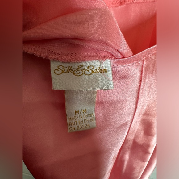 Vintage Silk & Satin Slip Dress - Picture 3 of 4